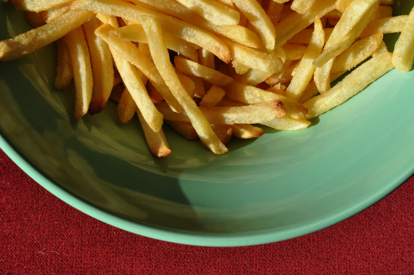 Pommes Frites French Fries Glossy Poster Picture Photo Print Banner Booma Prints