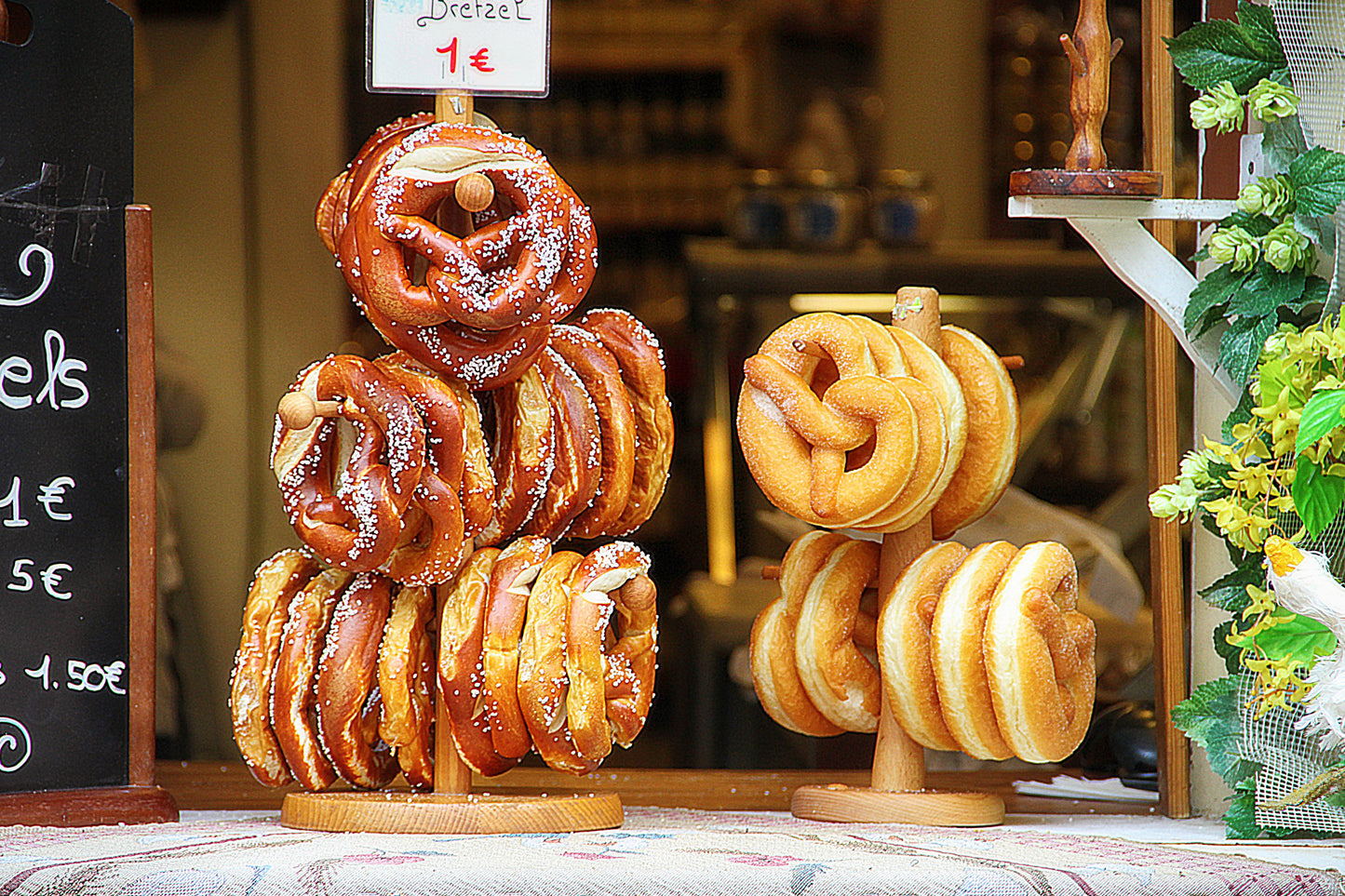 Bavarian Pretzel Pretzels Glossy Poster Picture Photo Print Banner Booma Prints