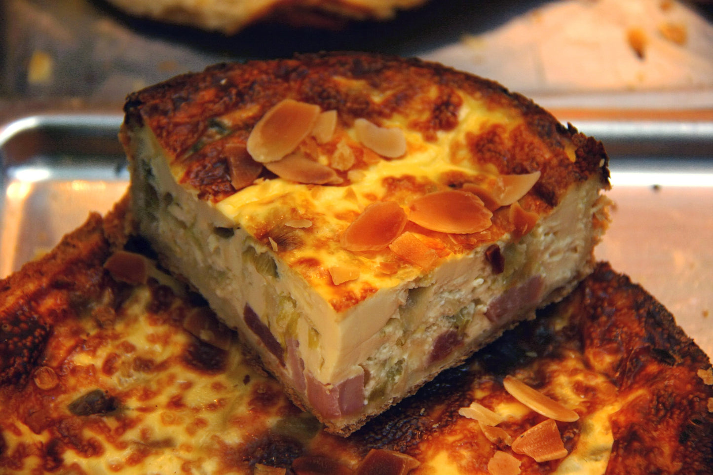 Egg Quiche Glossy Poster Picture Photo Print Banner Booma Prints