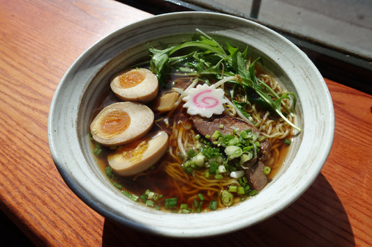 Ramen Japanese Soup Bowl Glossy Poster Picture Photo Print Banner Booma Prints
