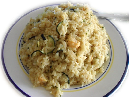Risotto Rice Zucchini Glossy Poster Picture Photo Print Banner Booma Prints