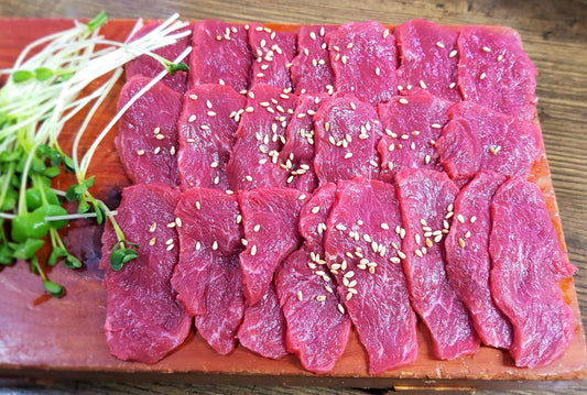 Korean Beef Sashimi Raw Glossy Poster Picture Photo Print Banner Booma Prints