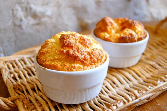 Souffle French Egg Dish Glossy Poster Picture Photo Print Banner Booma Prints