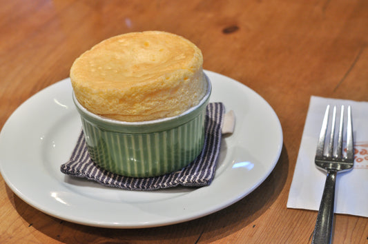 Souffle French Baked Egg Glossy Poster Picture Photo Print Banner Booma Prints