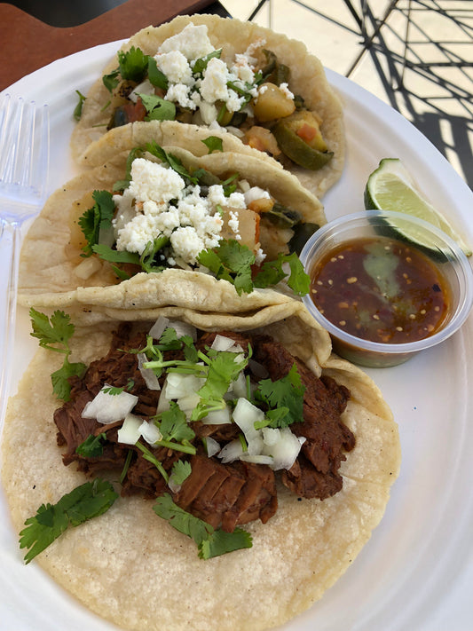 Tacos Salsa Mexican Food Glossy Poster Picture Photo Print Banner Booma Prints