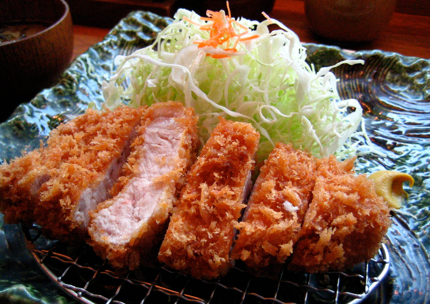 Tonkatsu Pork Cutlet Fried Japan Glossy Poster Picture Photo Print Banner Booma Prints
