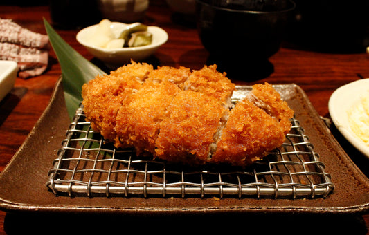 Tonkatsu Breaded Japanese Cutlet Glossy Poster Picture Photo Print Banner Booma Prints