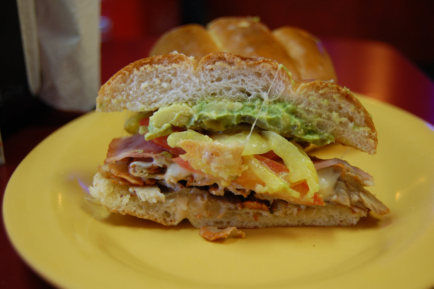 Torta Sandwich Mexican Glossy Poster Picture Photo Print Banner Booma Prints