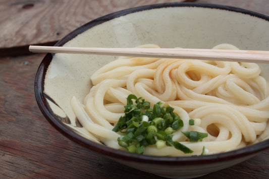 Udon Noodles Japanese Chopsticks Glossy Poster Picture Photo Print Banner Booma Prints