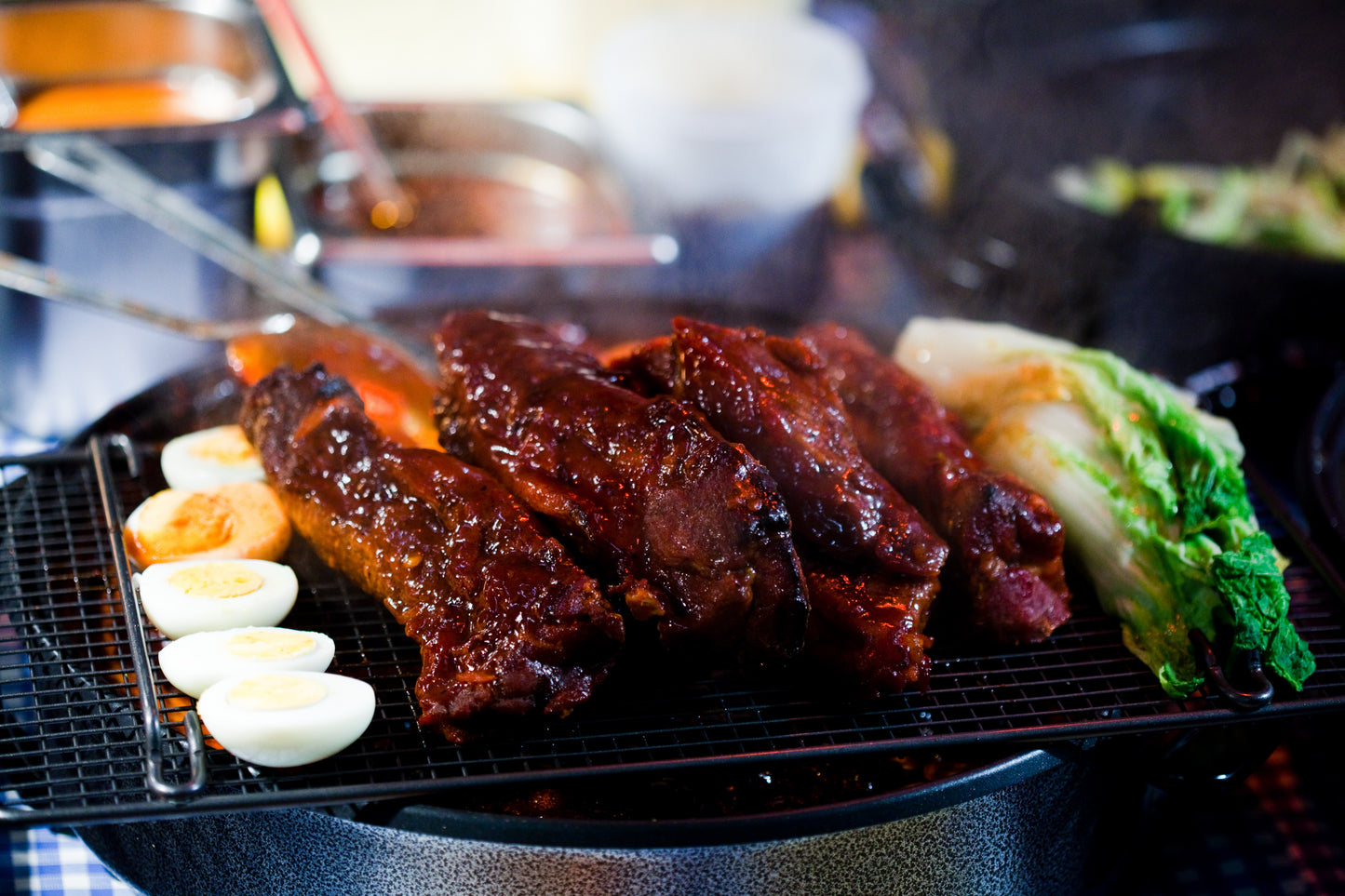 Yakiniku Grilled Japanese Meat Glossy Poster Picture Photo Print Banner Booma Prints