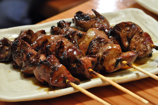 Yakitori Grilled Chicken Japan Glossy Poster Picture Photo Print Banner Booma Prints