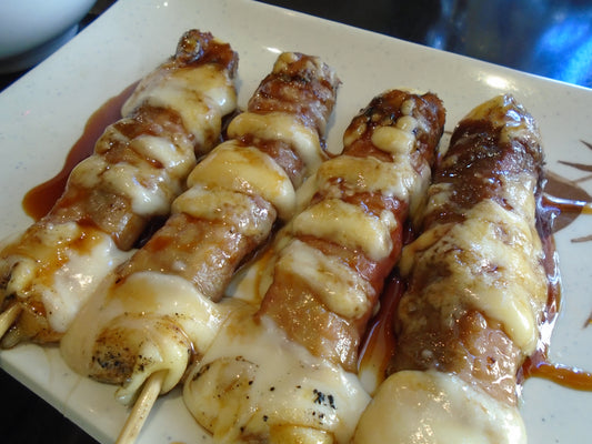 Yakitori Skewered Meat Chicken Glossy Poster Picture Photo Print Banner Booma Prints