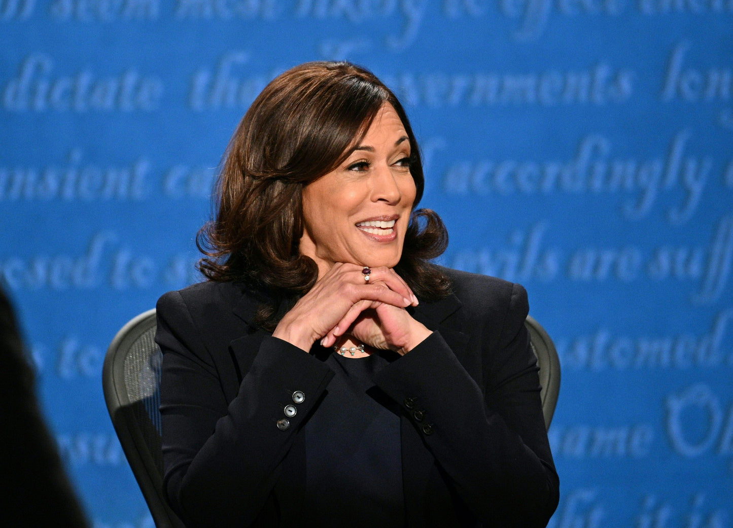 Kamala Harris 2024 Debate Listen Glossy Poster Picture Photo Print Banner Booma Prints