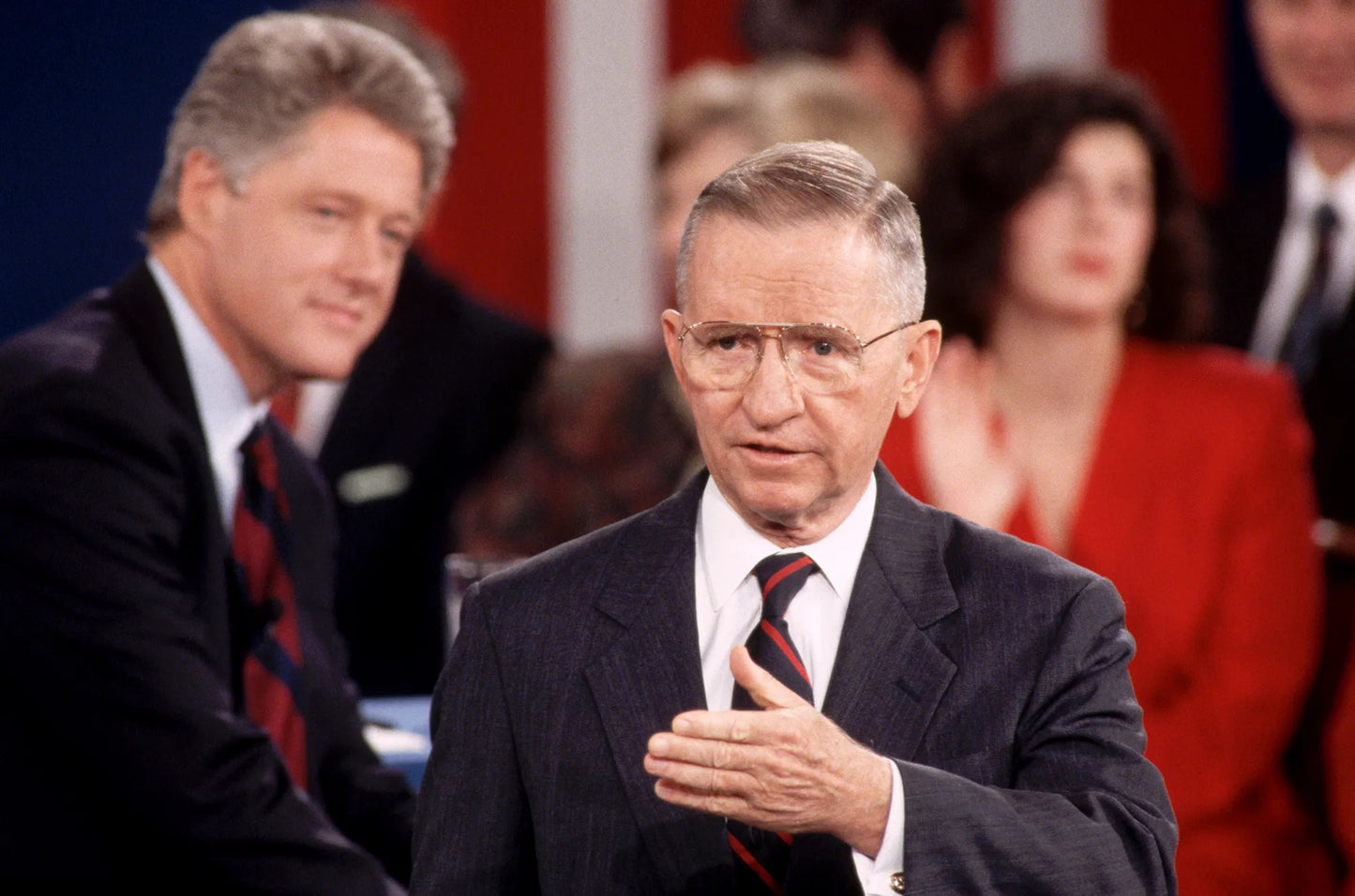 Ross Perot Bill Clinton Glossy Poster Picture Photo Print Banner Booma Prints