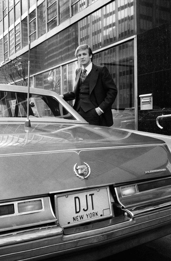 Donald Trump Cadillac 1973 Glossy Poster Picture Photo Print Banner Booma Prints