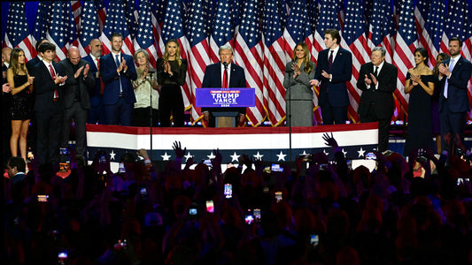 Donald Trump Family Victory 2024 Glossy Poster Picture Photo Print Banner Booma Prints
