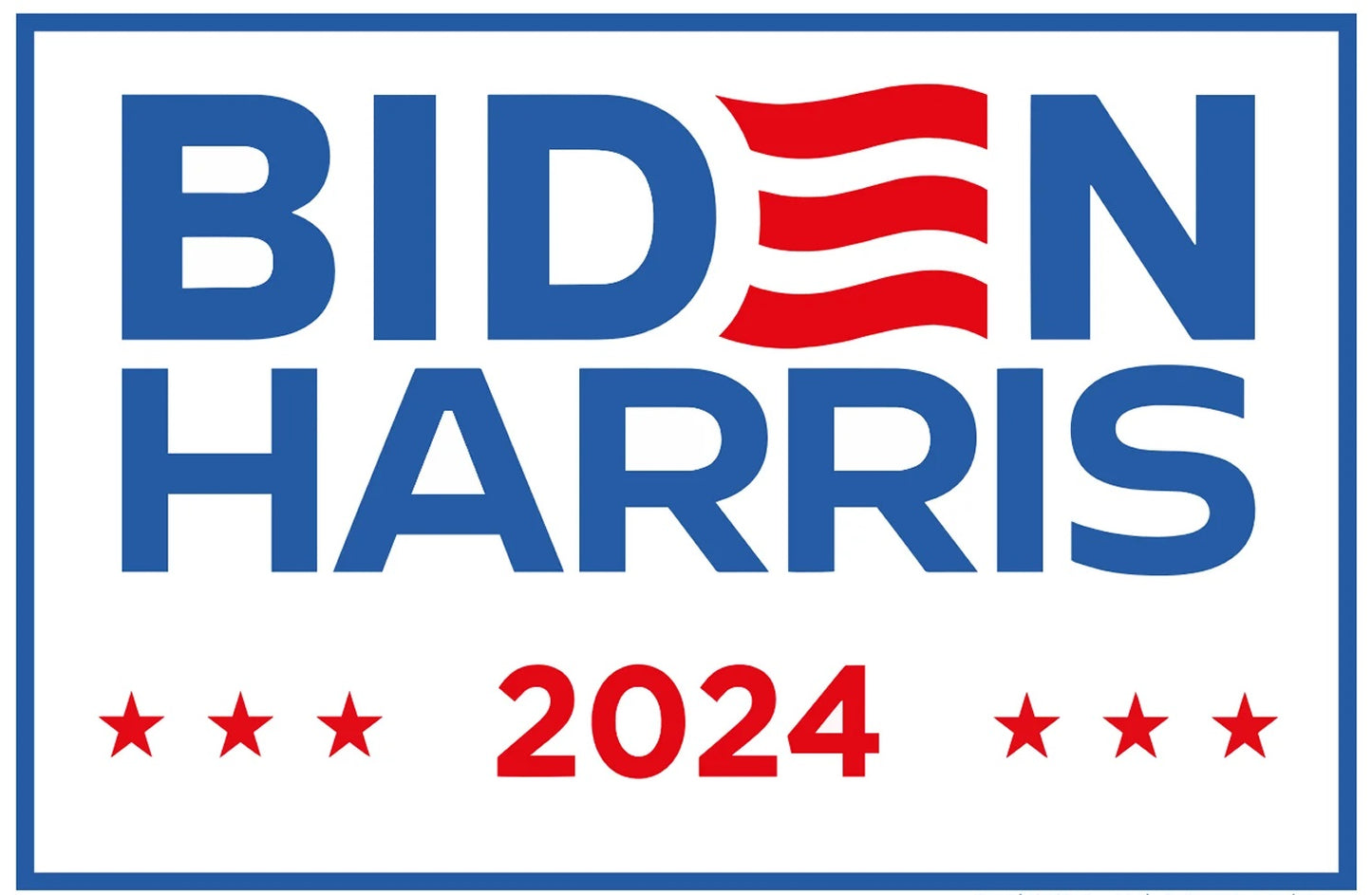 Biden Harris Campaign Ad Glossy Poster Picture Photo Print Banner Booma Prints