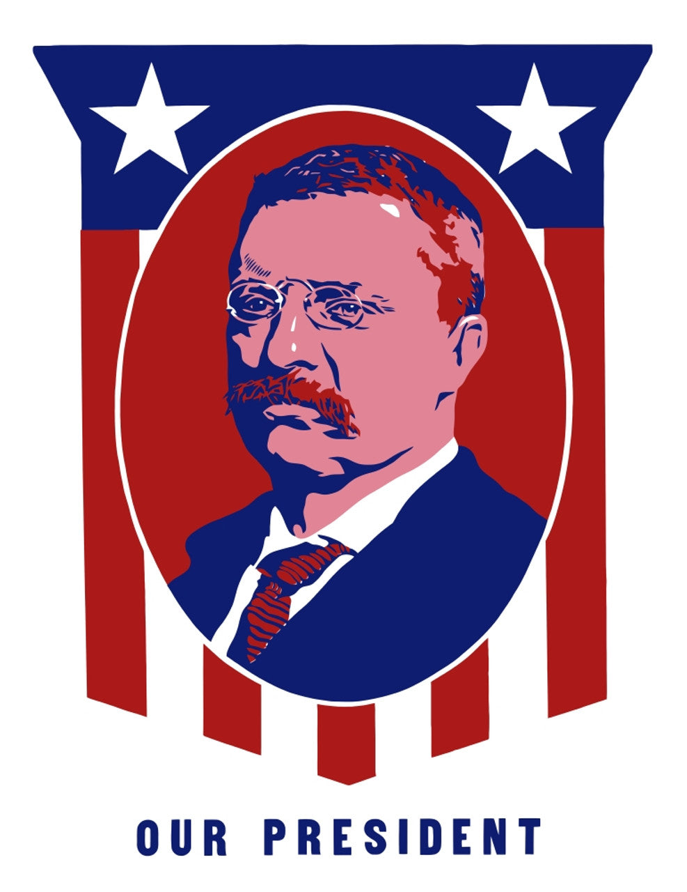 Theodore Roosevelt Campaign Ad Glossy Poster Picture Photo Print Banner Booma Prints