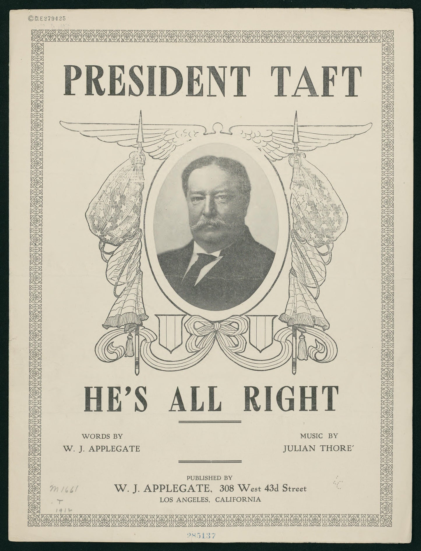 William Howard Taft Campaign Ad Glossy Poster Picture Photo Print Banner Booma Prints