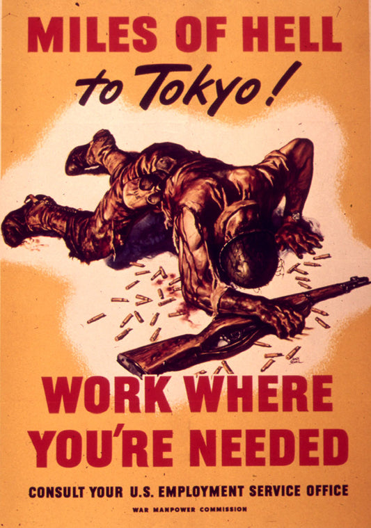 Miles Of Hell To Tokyo Work Glossy Poster Picture Photo Print Banner Booma Prints