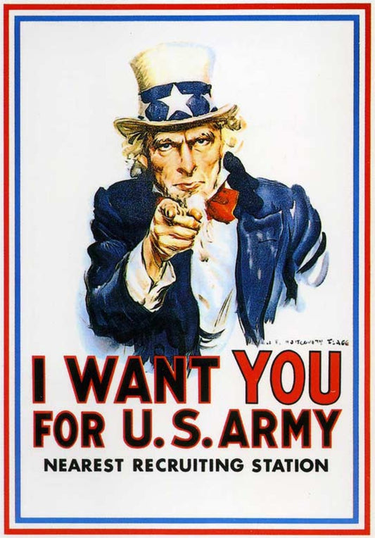 I Want You Us Army Ad Ww2 Wwii Glossy Poster Picture Photo Print Banner Booma Prints