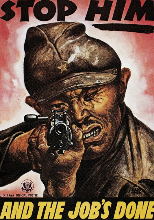 Stop Him Job'S Done Ww2 Ad Glossy Poster Picture Photo Print Banner Booma Prints