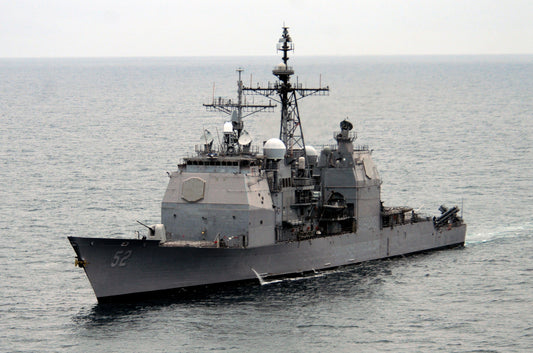 Uss Bunker Hill Cg-52 Navy Ship Glossy Poster Picture Photo Print Banner Booma Prints