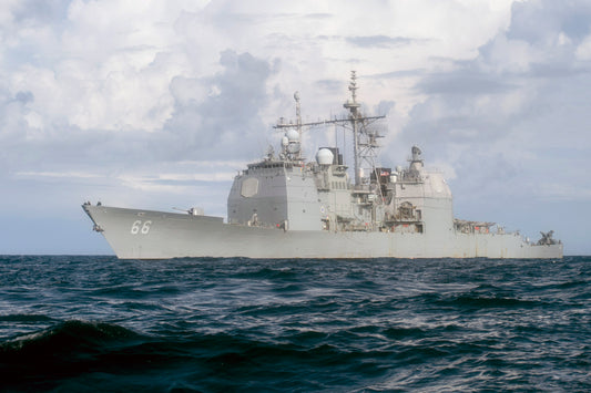 Uss Hue City Ticonderoga Ship Glossy Poster Picture Photo Print Banner Booma Prints