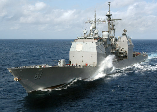 Uss Monterey Cg-61 Missile Ship Glossy Poster Picture Photo Print Banner Booma Prints