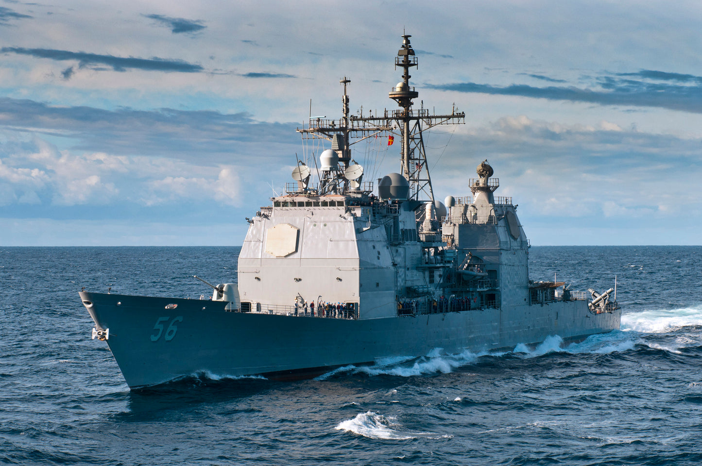 Uss San Jacinto Cg-56 Ticonderoga Glossy Poster Picture Photo Print Banner Booma Prints