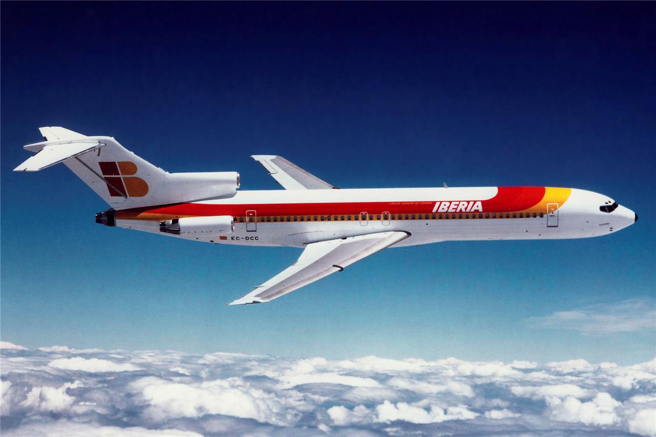 Boeing 727 Narrow Body Airliner Glossy Poster Picture Photo Print Banner Booma Prints