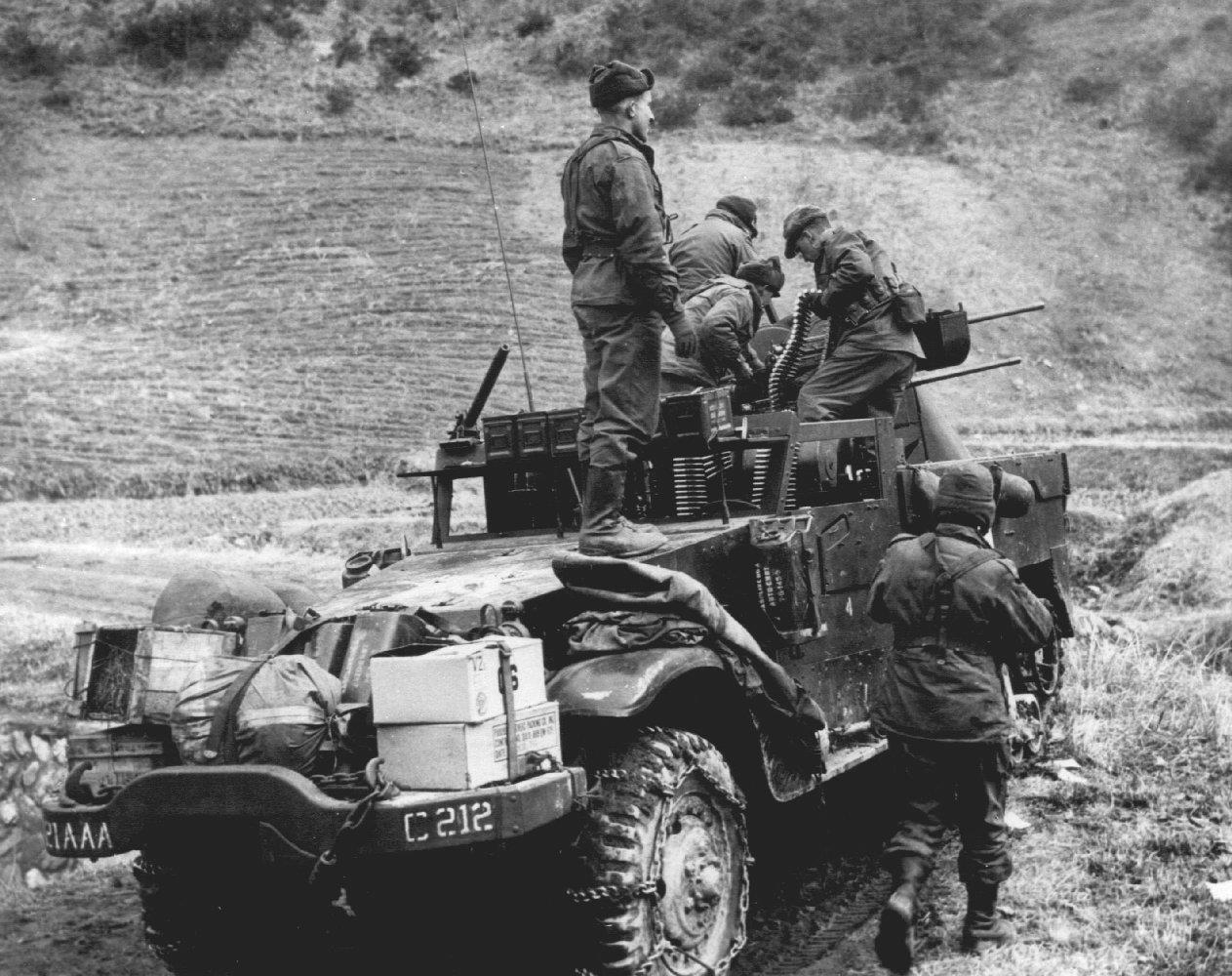 M3 Half Track Armored Car Korea Glossy Poster Picture Photo Print Banner Booma Prints