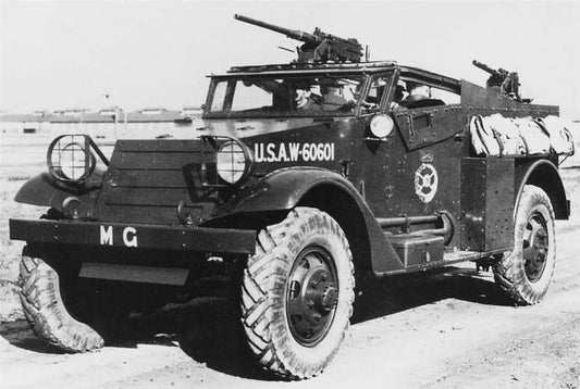 American M3 Scout Car Ww2 Wwii Glossy Poster Picture Photo Print Banner Booma Prints