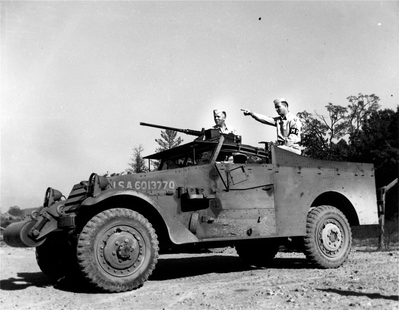 Usa M3 Scout Car Ww2 Wwii Glossy Poster Picture Photo Print Banner Booma Prints