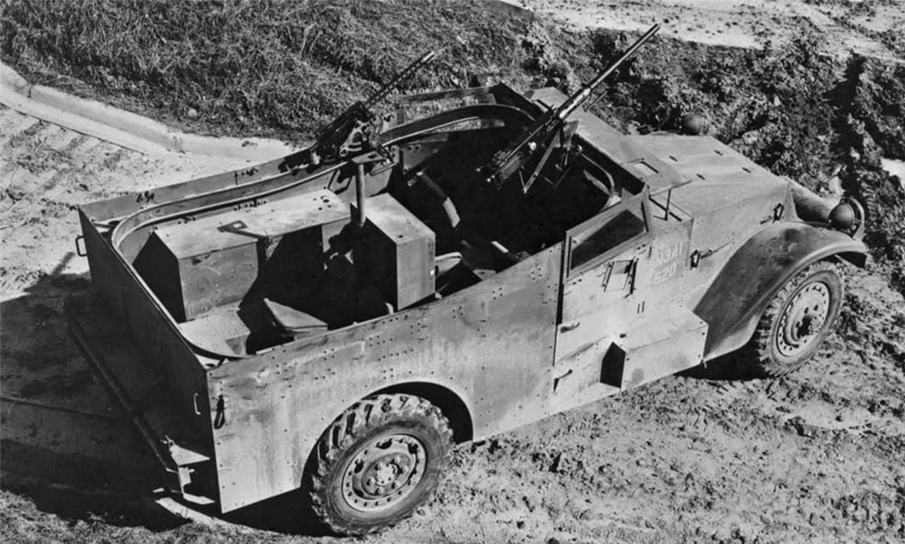 Usa M3 Armored Scout Car Interior Glossy Poster Picture Photo Print Banner Booma Prints