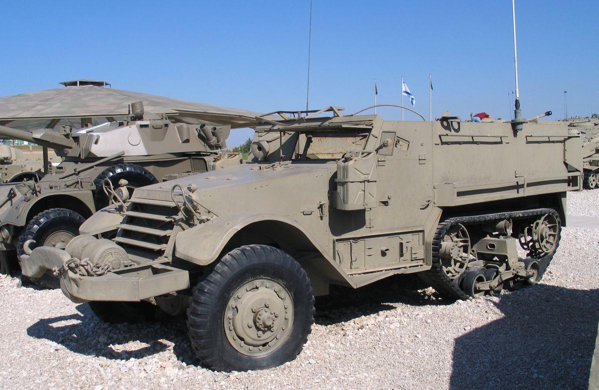 M3 Half Track Latrun Tank Glossy Poster Picture Photo Print Banner Booma Prints
