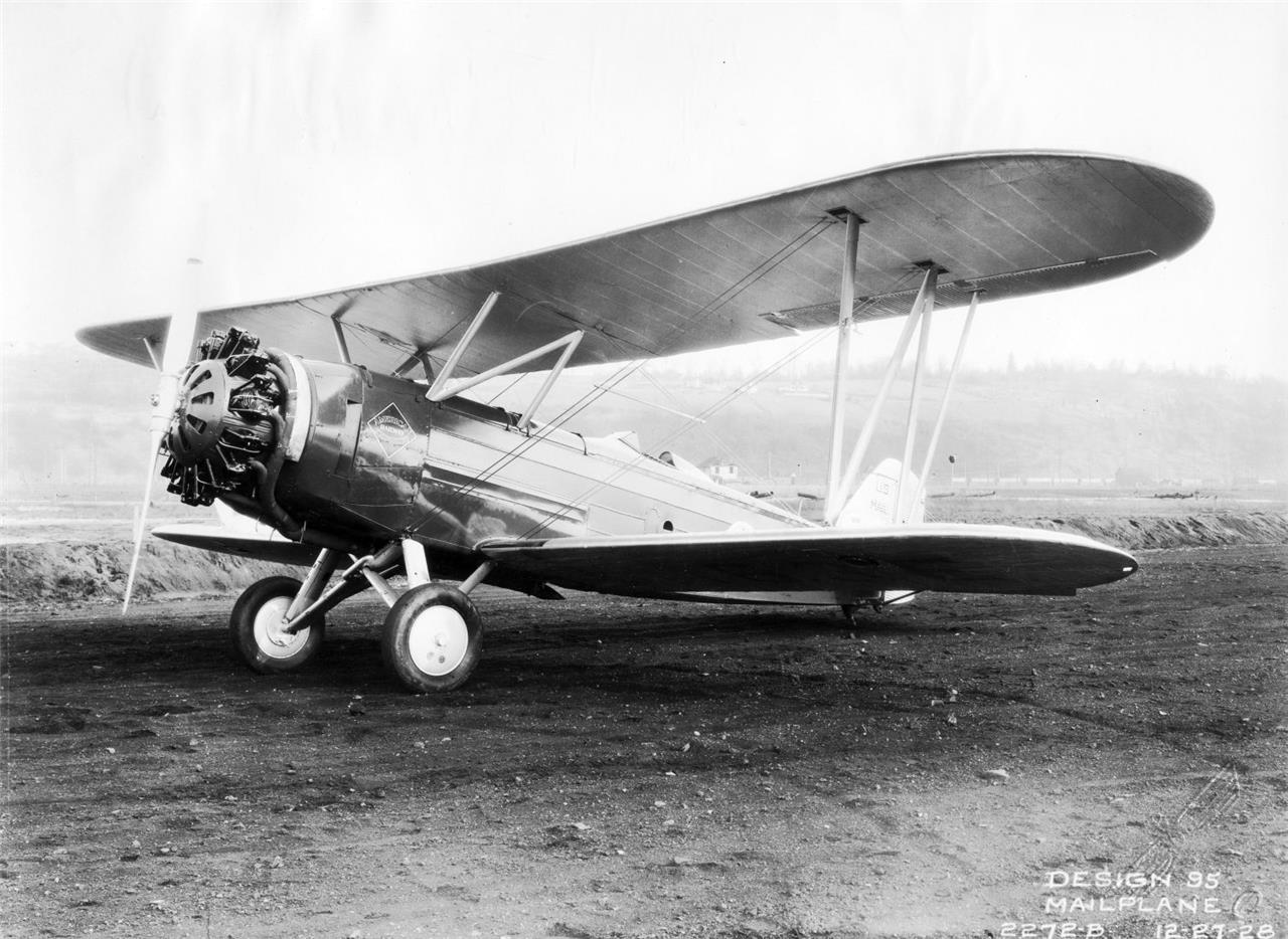 Boeing Plane Model 95 Glossy Poster Picture Photo Print Banner Booma Prints