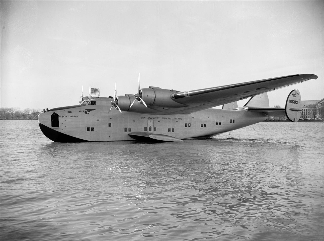 Boeing 314 Yankee Clipper 1939 Glossy Poster Picture Photo Print Banner Booma Prints