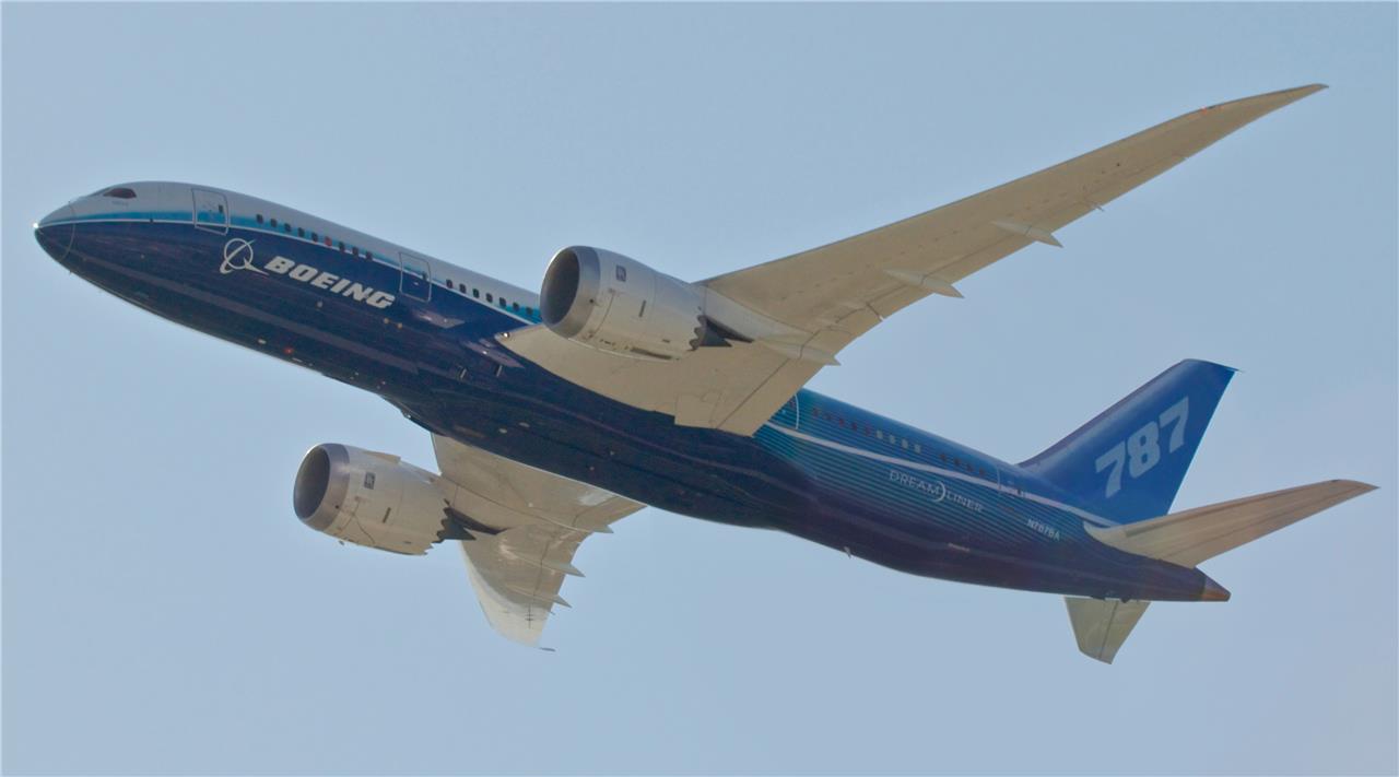 Boeing 787 Dreamliner Arrival Glossy Poster Picture Photo Print Banner Booma Prints