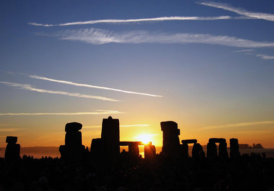 Summer Solstice Stonehenge England Glossy Poster Picture Photo Print Banner Booma Prints