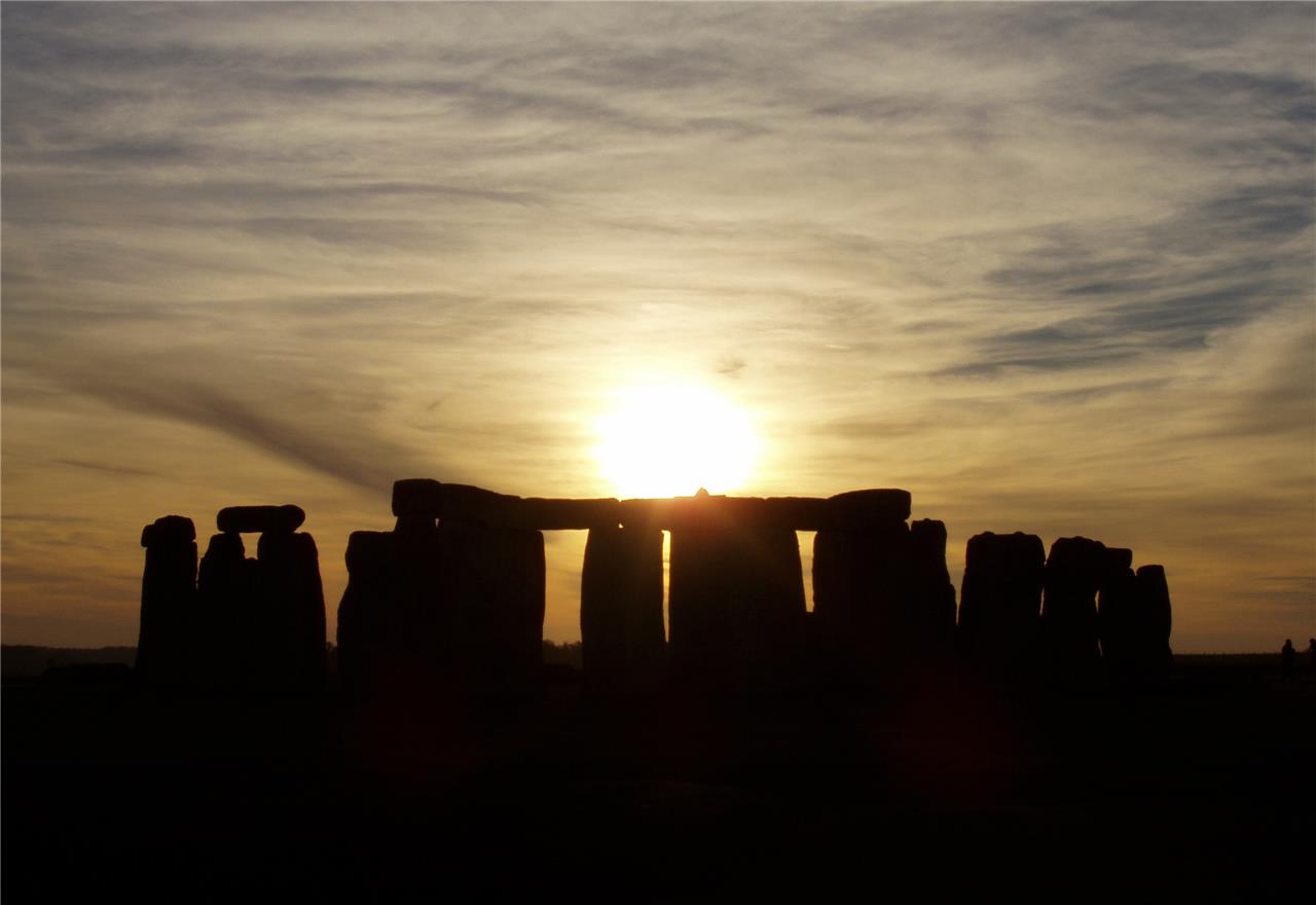 Summer Solstice Stonehenge Glossy Poster Picture Photo Print Banner Booma Prints
