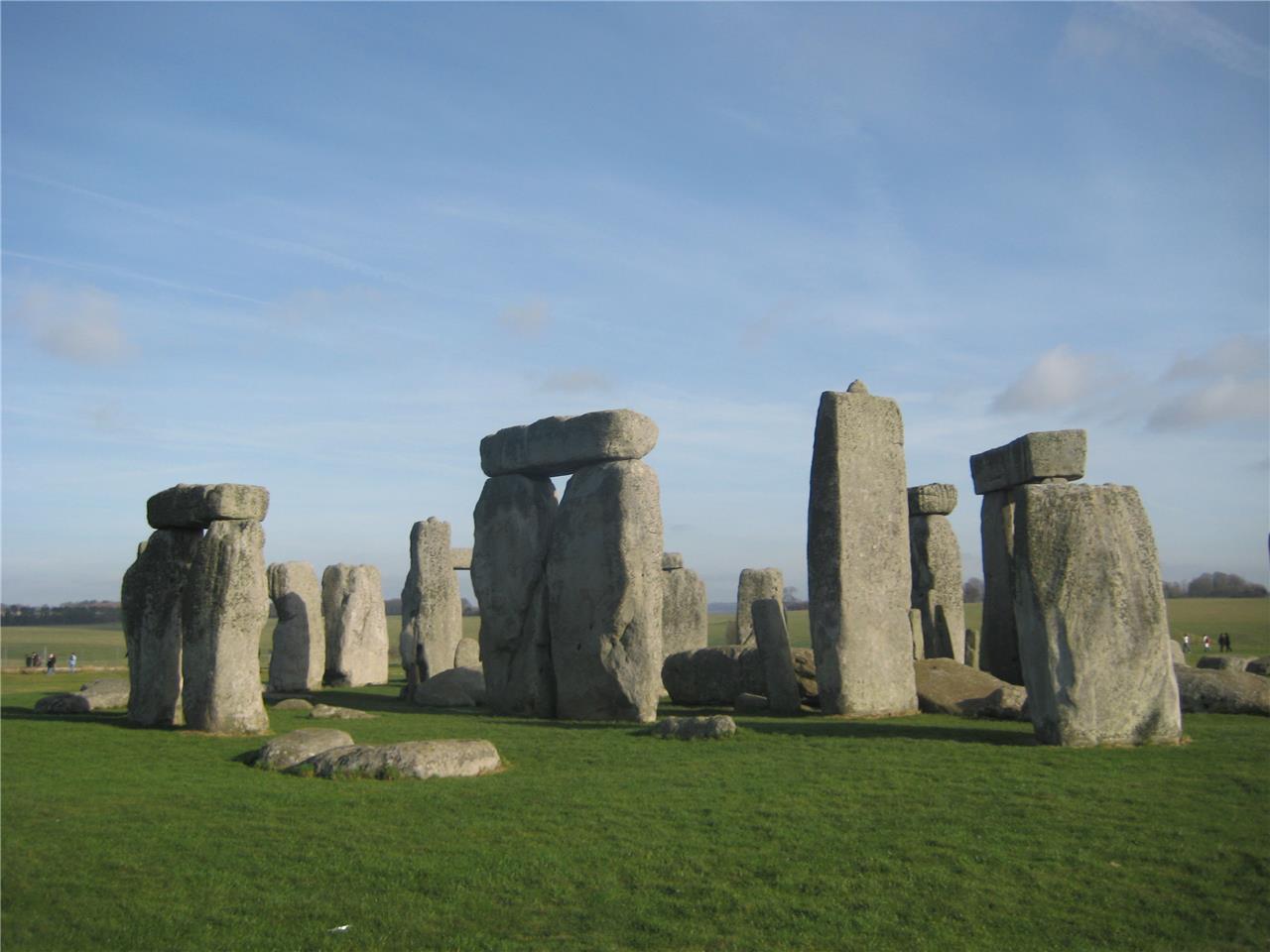 Stonehenge Megalithic England Glossy Poster Picture Photo Print Banner Booma Prints