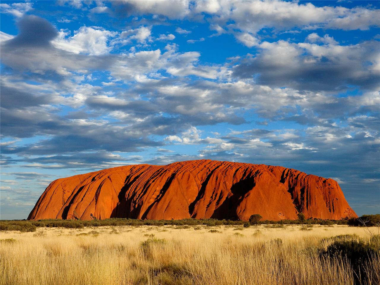 Uluru Ayers Rock Monolith Glossy Poster Picture Photo Print Banner Booma Prints