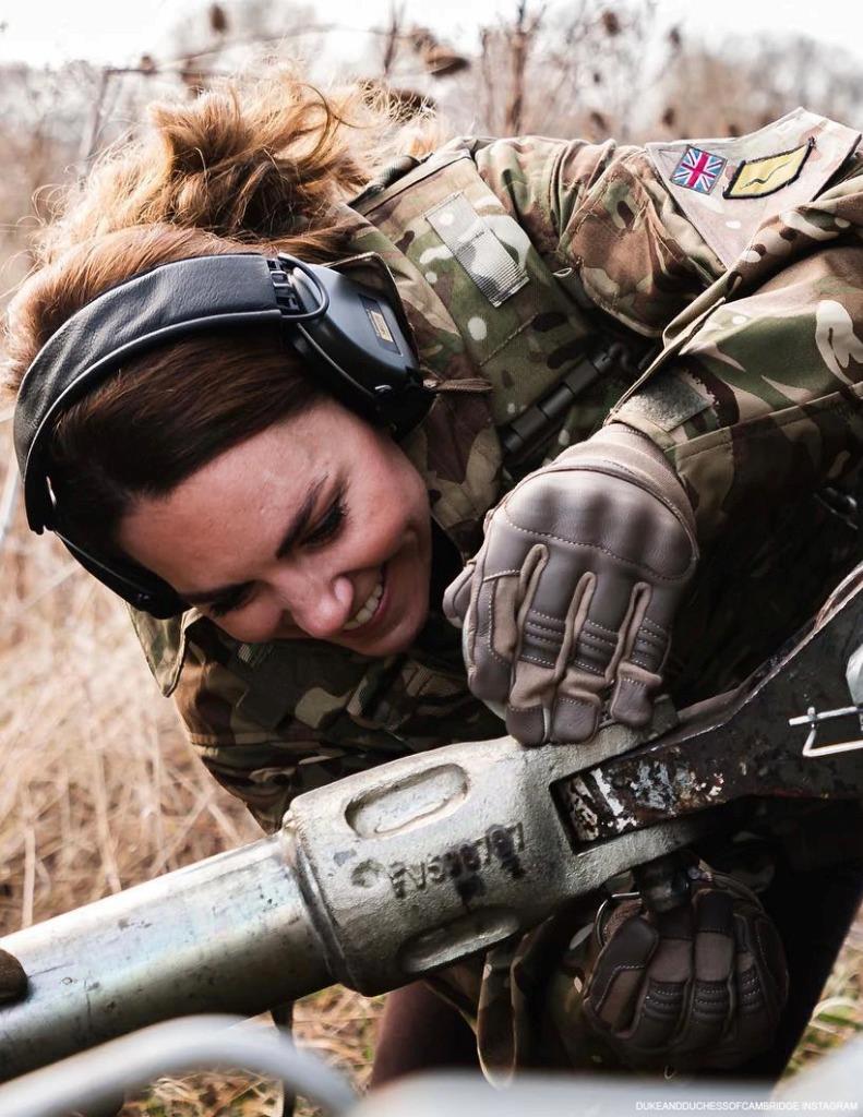 Kate Middleton Army Training Glossy Poster Picture Photo Print Banner 9773 Booma Prints