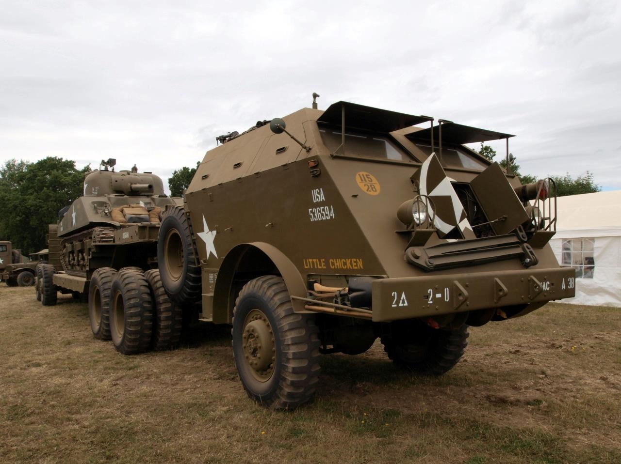 M25 Armored Tank Transporter Glossy Poster Picture Photo Print Banner 9789 Booma Prints