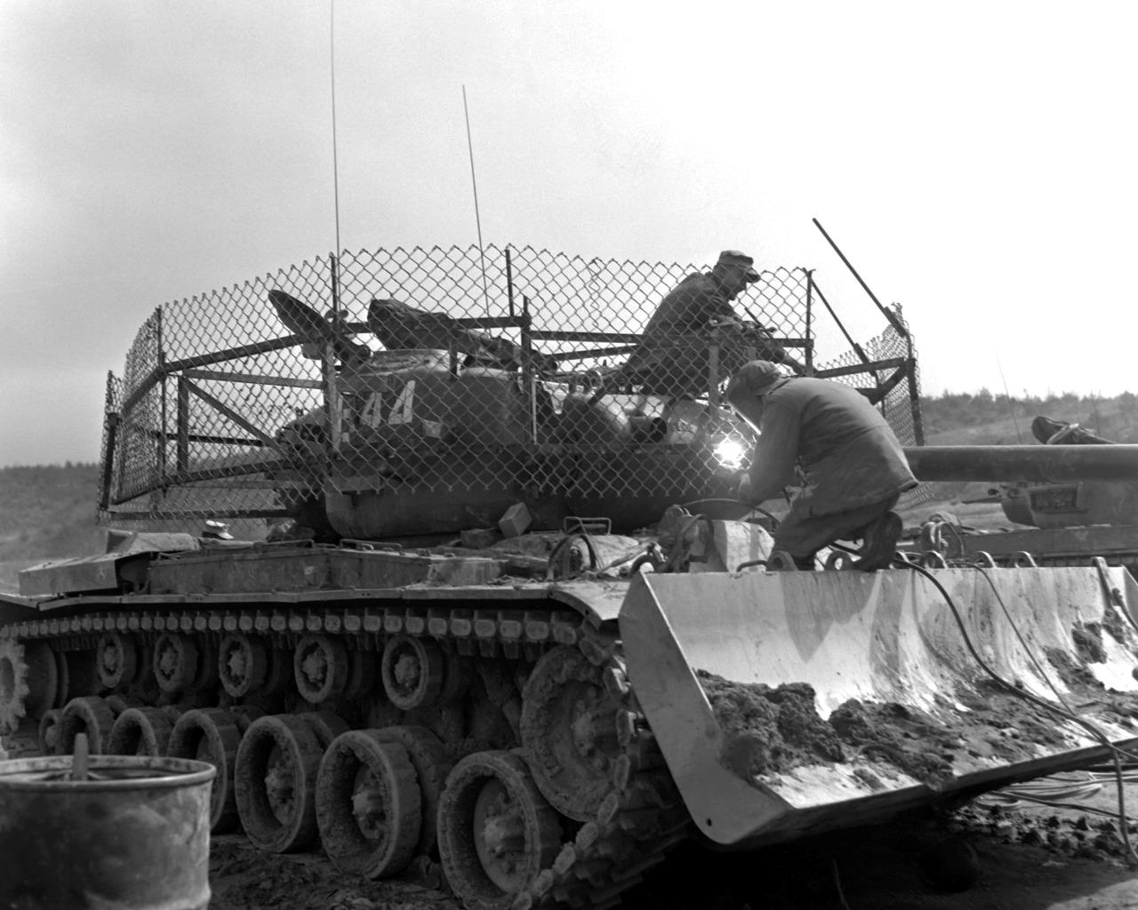 M46 Patton Dozer Tank Glossy Poster Picture Photo Print Banner Booma Prints