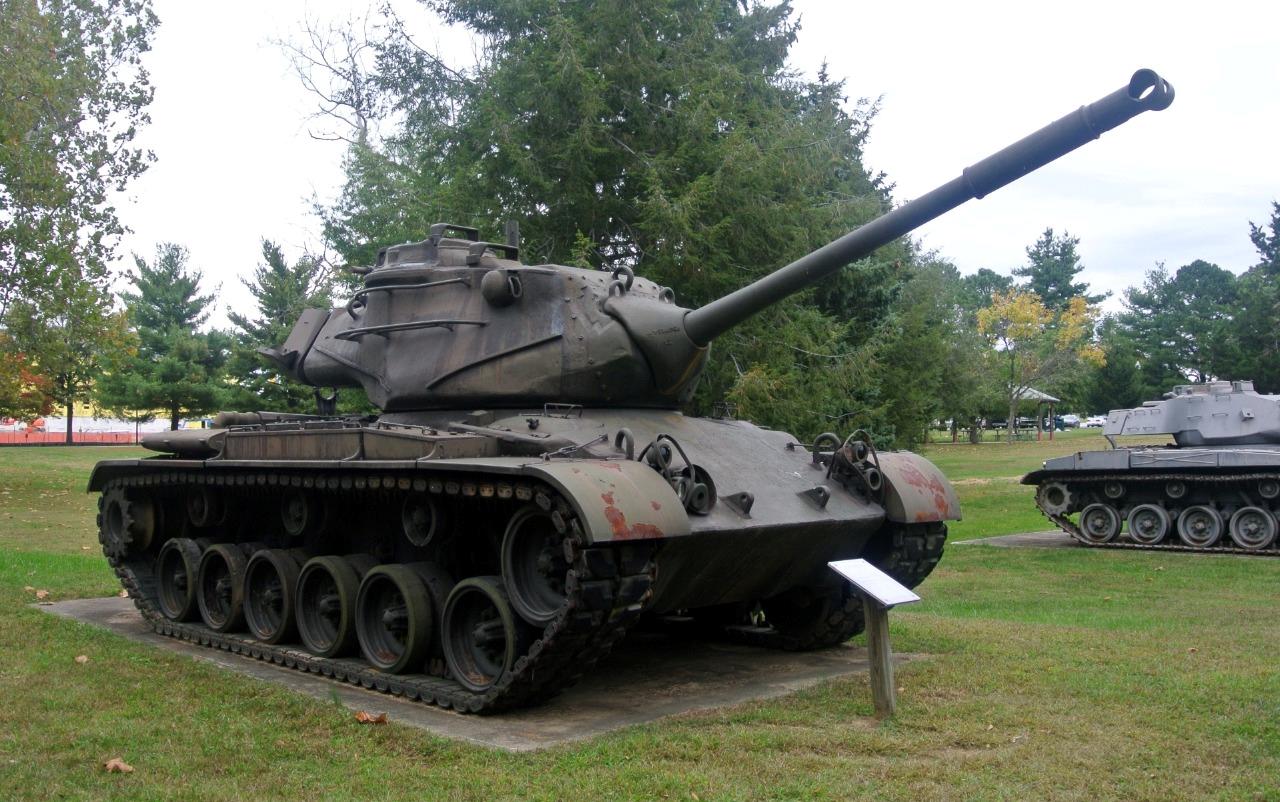 M47 Patton Fort Meade Tank Glossy Poster Picture Photo Print Banner Booma Prints