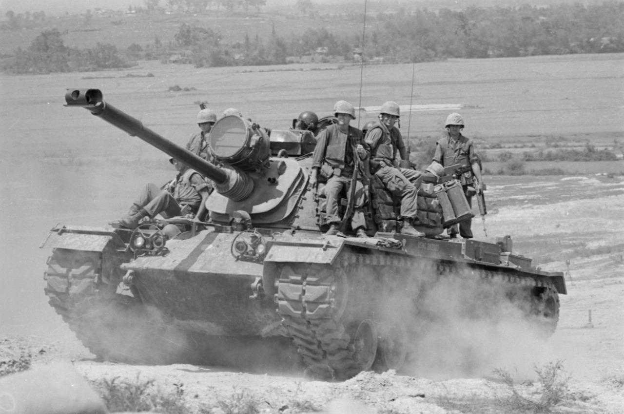 M48 Patton Tank Vietnam Glossy Poster Picture Photo Print Banner Booma Prints