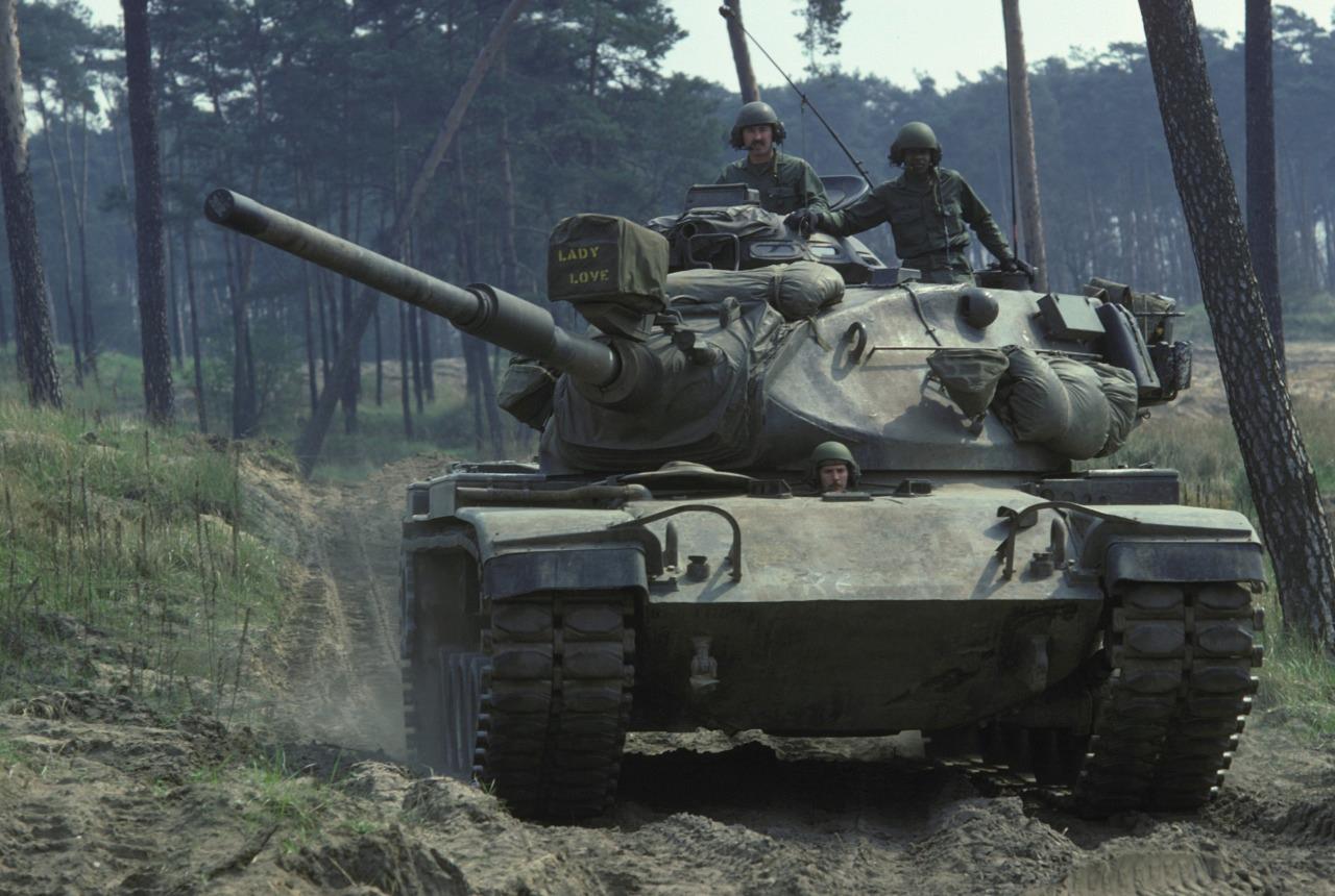 M60A1 Us Army Battle Tank Glossy Poster Picture Photo Print Banner Booma Prints