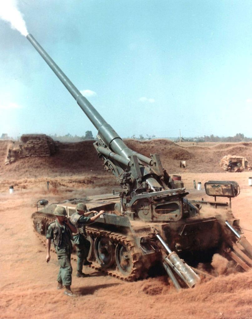 M107 Howitzer Tank Vietnam Poster Picture Photo Print Banner Booma Prints